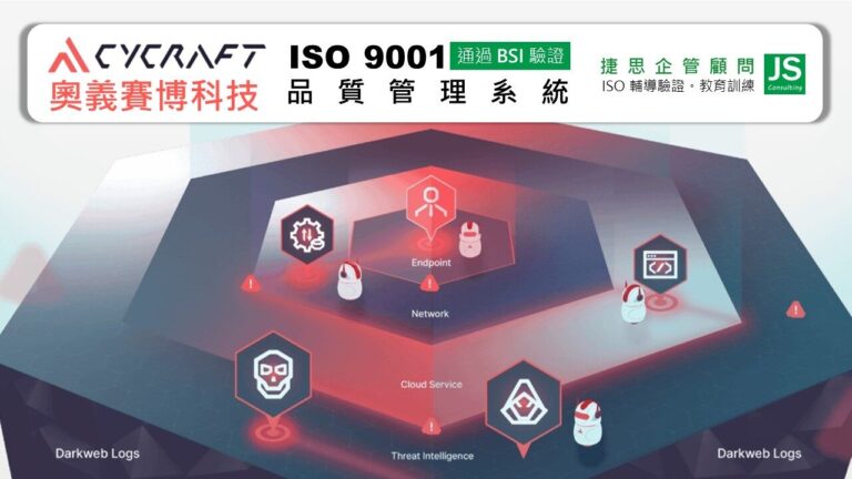 捷思顧問輔導奧義賽博科技,成功取得 BSI ISO 9001 驗證!