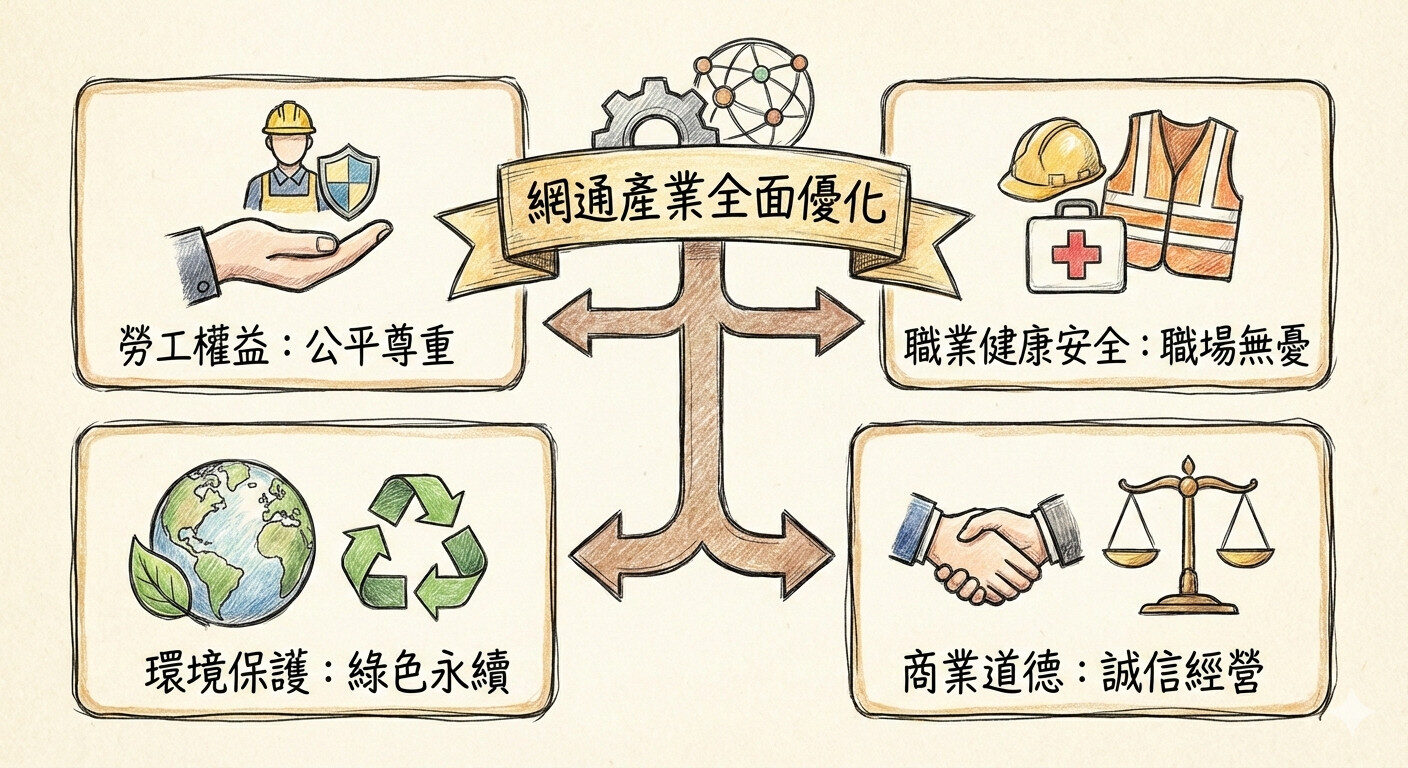 捷思顧問-網通產業RBA優化