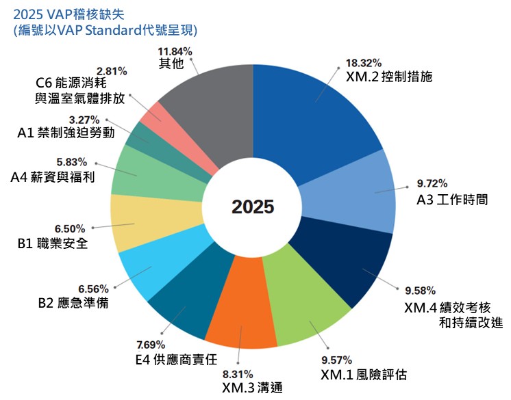 RBA 2025年報：公布全球RBA VAP稽核11大常見缺失
